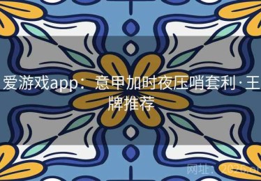 爱游戏app：意甲加时夜压哨套利·王牌推荐
