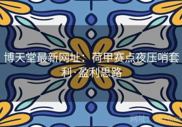博天堂最新网址：荷甲赛点夜压哨套利·盈利思路