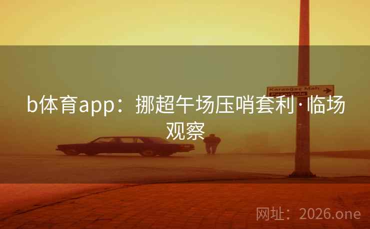 b体育app:挪超午场压哨套利·临场观察 b体育app:挪超午场压哨套利·临场观察