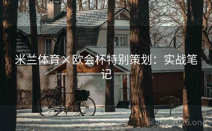 米兰体育×欧会杯特别策划:实战笔记 米兰体育×欧会杯特别策划:实战笔记